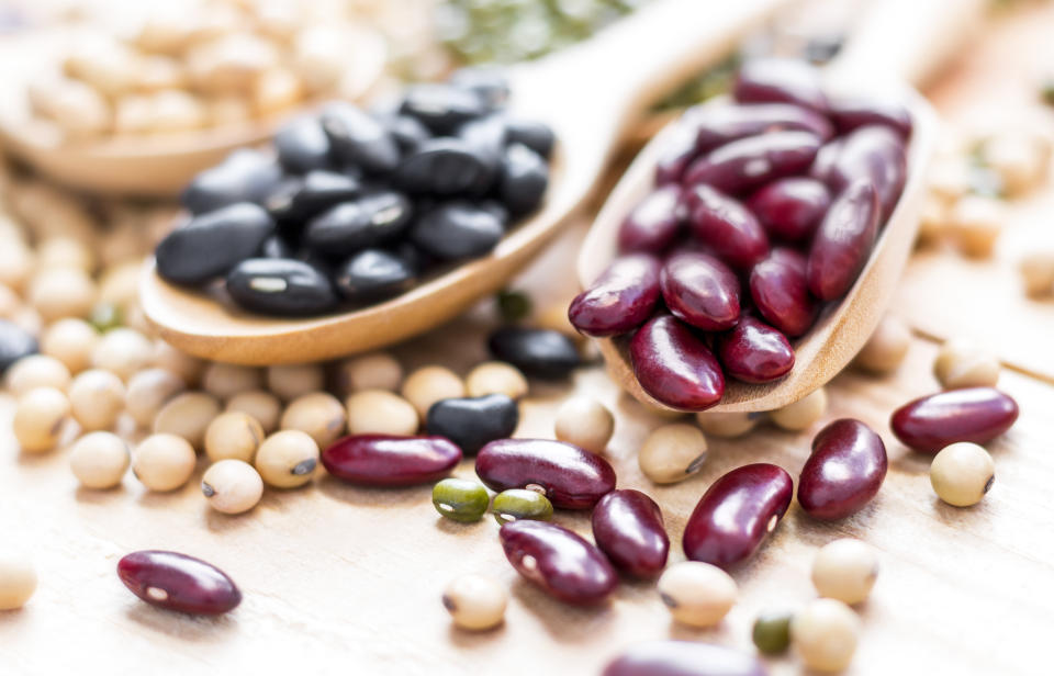 Different beans to use such as the mung bean, soybean, black bean, red bean. (PHOTO: Getty Images)