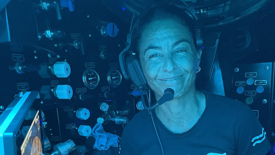 Sub pilot Barbara Van Bebber. - Credit: Supplied