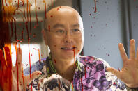 C.S. Lee as Vince Masuka in the "Dexter" Season 8 premiere, "A Beautiful Day."