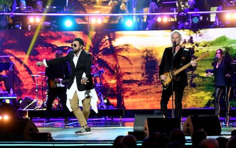 Sting and Shaggy perform at the Royal Albert Hall - Credit: Andrew Parsons