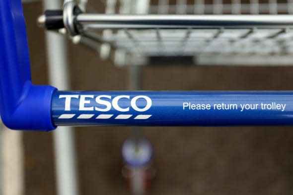 Tesco profit warning