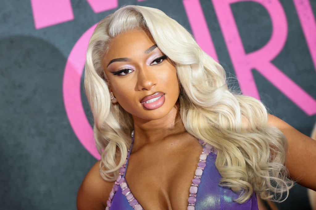 Megan Thee Stallion Drops ‘Thee Hottie Drop’ Merch With Planet Fitness To Promote Mental Health Awareness | Photo: Arturo Holmes via Getty Images