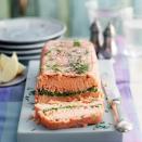 <p>This terrine is easier to make than you might think, and makes a great starter or as part of a summer buffet.</p><p><strong>Recipe: <a href="https://www.goodhousekeeping.com/uk/food/recipes/salmon-asparagus-terrine" rel="nofollow noopener" target="_blank" data-ylk="slk:Salmon and asparagus terrine;elm:context_link;itc:0;sec:content-canvas" class="link ">Salmon and asparagus terrine</a></strong><br> </p>