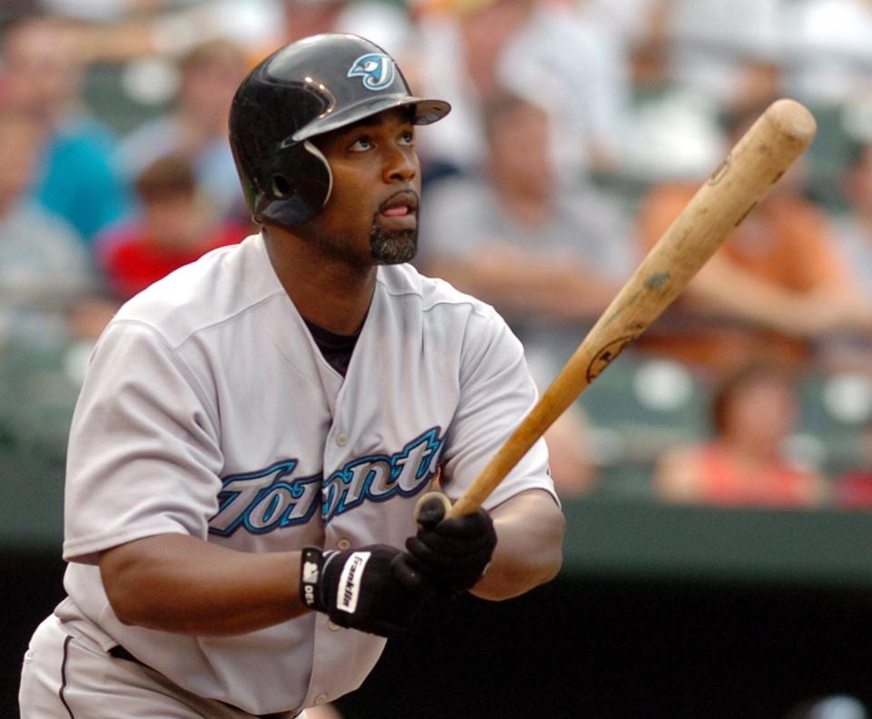 Carlos Delgado hit 473 home runs in 17 seasons, mostly with the Toronto Blue Jays.