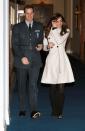 <p>Middleton and Prince William had their first public outing since before the breakup. She watched him become an official pilot at the Central Flying School graduation ceremony.</p>