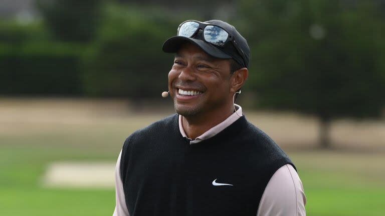 Tiger Woods, en una de las últimas apariciones púbilcas, en su condición de anfitrión en Pebble Beach