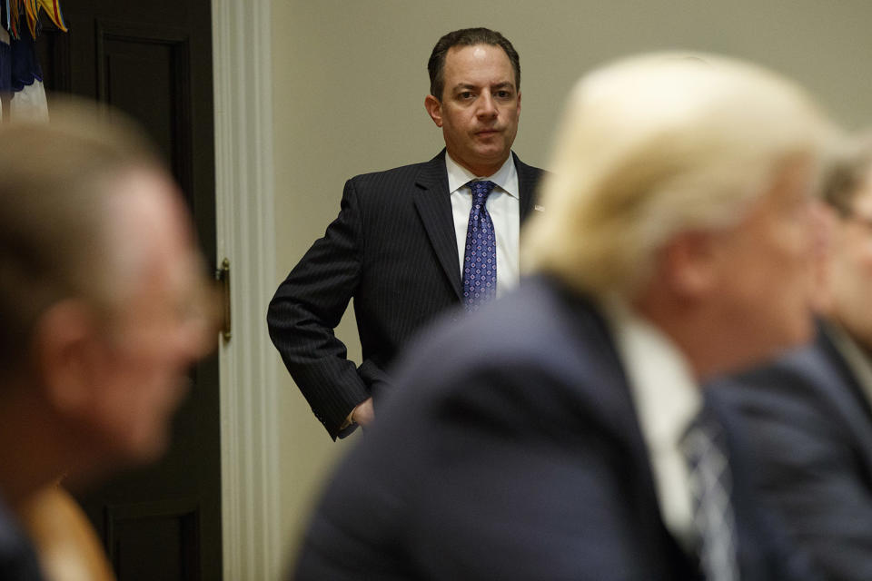 White House chief of staff Reince Priebus (Photo: Evan Vucci/AP)