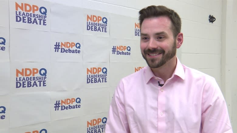 Provincial NDP elects Raphaël Fortin to lead party into fall election