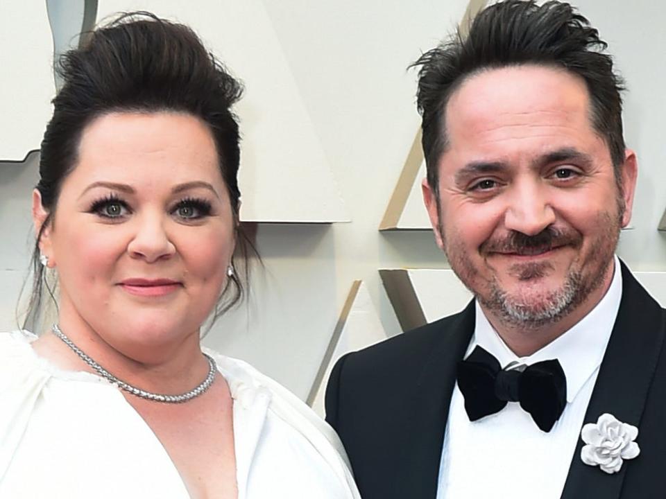 COUPLES: Melissa McCarthy, left, and Ben Falcone