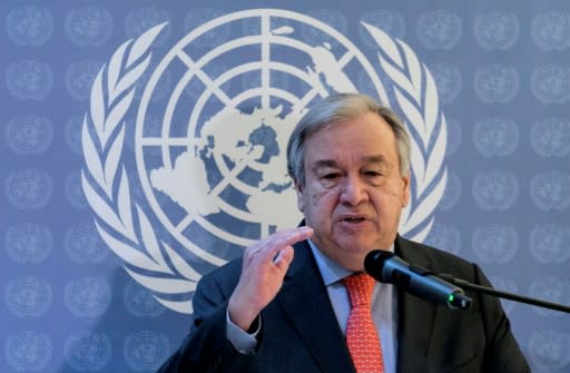 UN Secretary-General Antonio Guterres says he will not take part in any group holding meetings on Venezuela's political crisis in order to maintain the world body's credibility