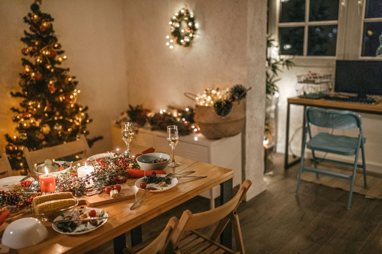 christmas table