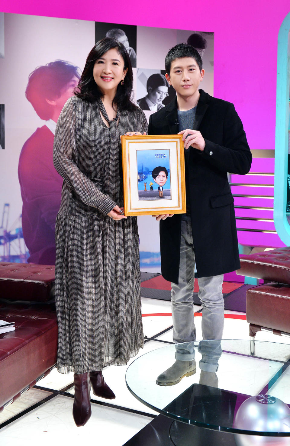 金馬影帝莫子儀在《TVBS看板人物》暢談一路走來的演員路。（圖／TVBS）
