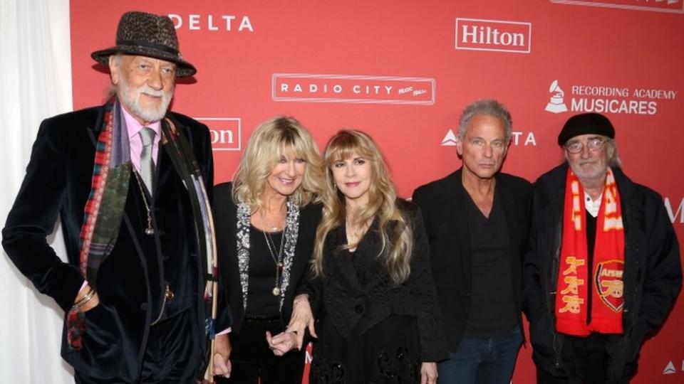 Mick Fleetwood, Christine McVie, Stevie Nicks, Lindsey Buckingham y John McVie