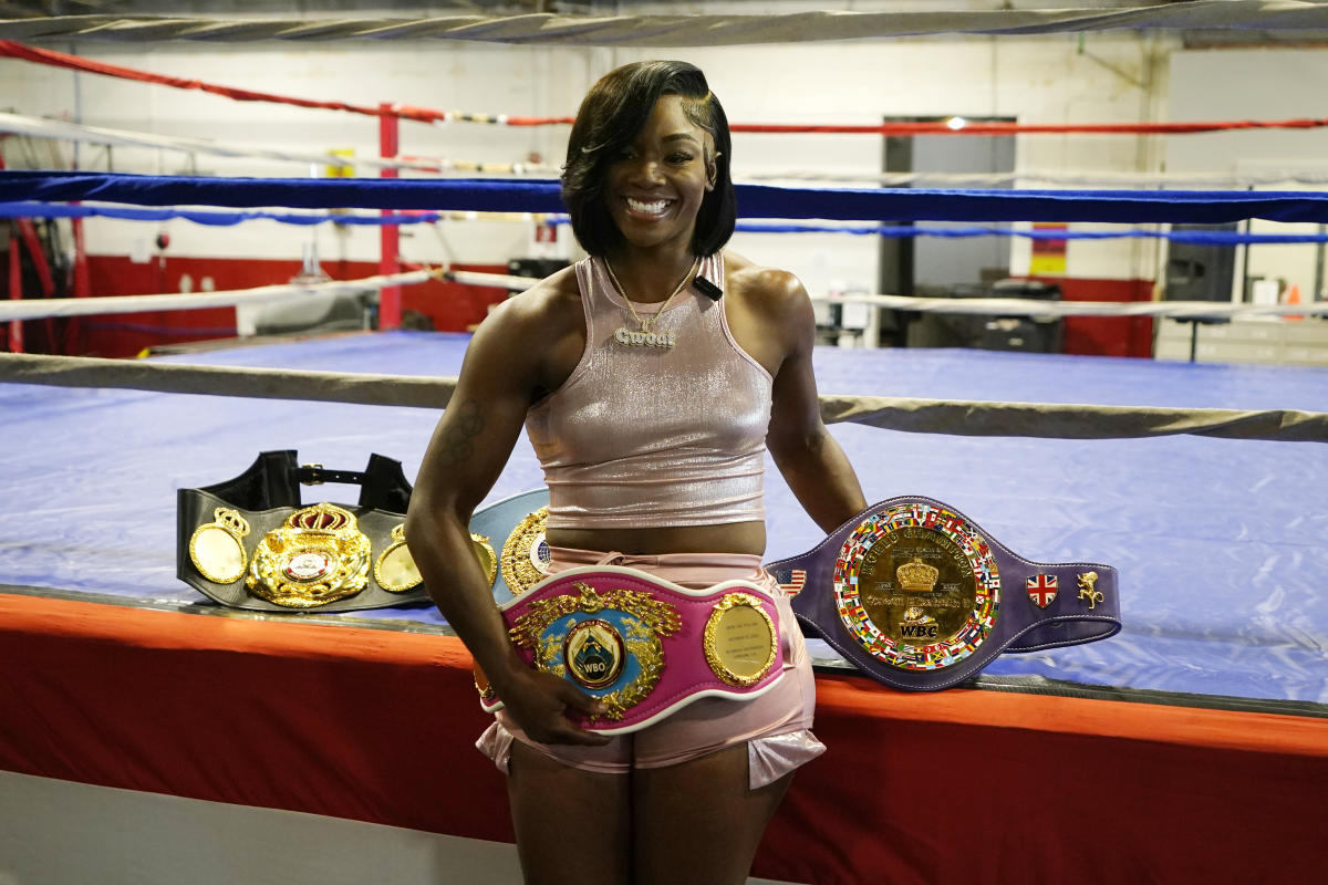 Алжирский боксер трансгендер. Claressa Shields.