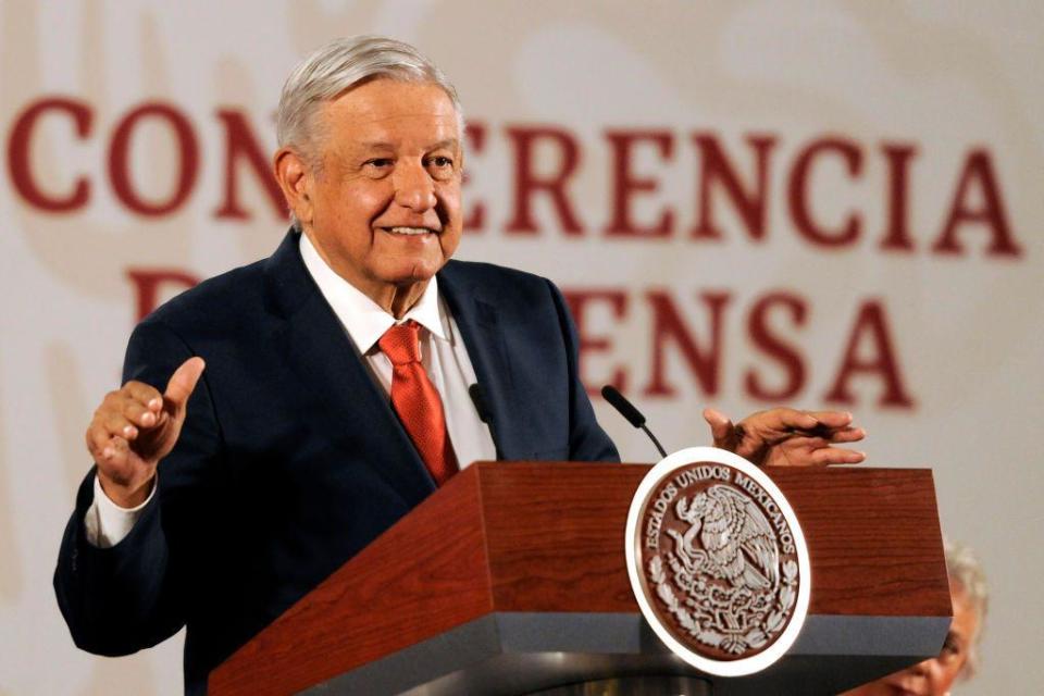 Andrés Manuel López Obrador, presidente de México.