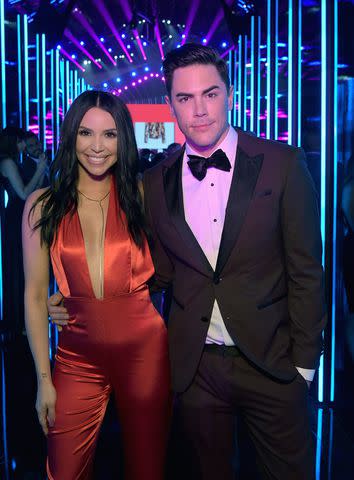 <p>Charley Gallay/E! Entertainment/NBCU Photo Bank/NBCUniversal via Getty</p> Scheana Shay and Tom Sandoval