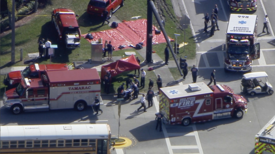 Multiple fatalities from shooting at Florida high school