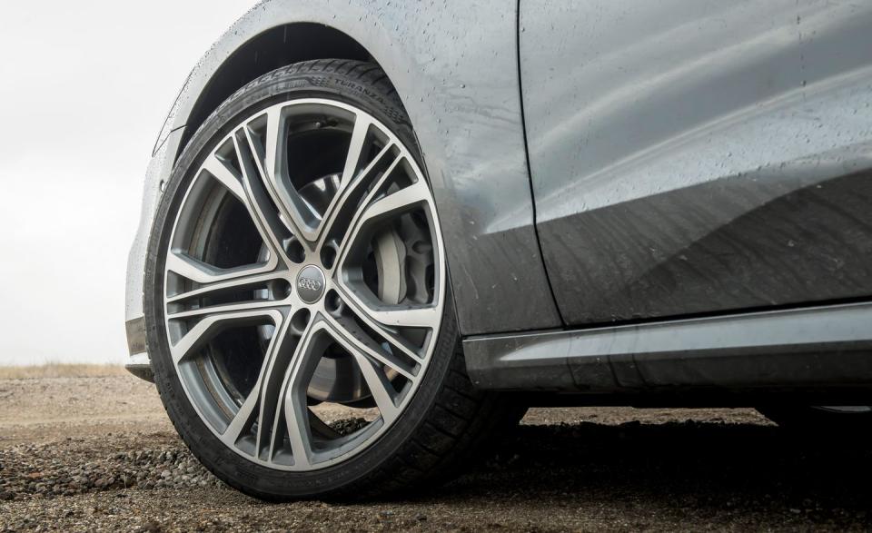 <p>Surprisingly, since the Mercedes carried an extra $1100 of sound deadening, the Audi proved at least as quiet under most circumstances. Some credit for that must go to the A7's new 255/35R-21 Bridgestone Turanza T005 grand-touring summer tires.</p>