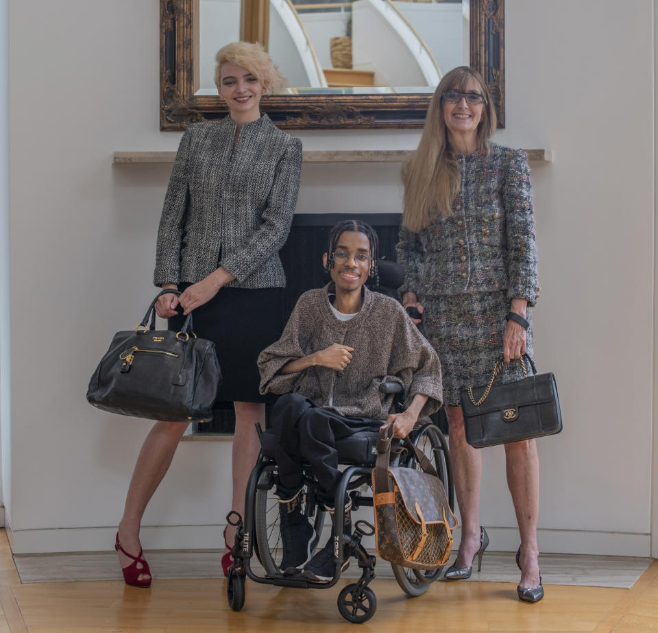 Nancy Volpe Beringer (right) on how she’s expanding visibility for disability in fashion. - Credit: KYLE LINDSTROM