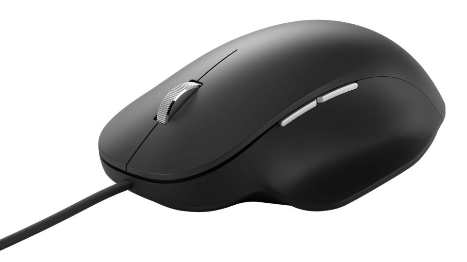 Product shot of the Microsoft Ergonomic Mouse, one of the best mice for photo editing