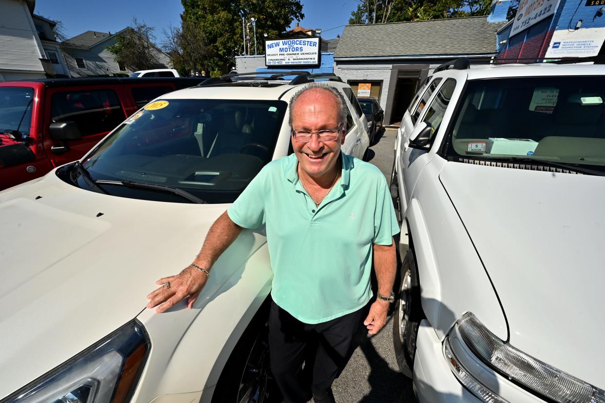 Tommie D. Simone has been selling cars out of his own location since 1991. He has been a salesman since at least 1980. He will be moving to a temporary location, leaving Shrewsbury Street, where he was born, raised and learned his trade.