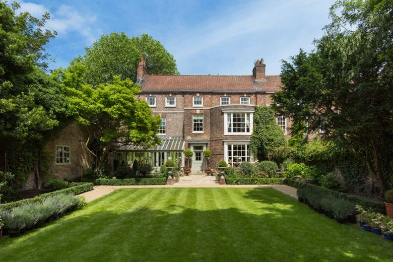 Almery Garth on Margate Lane in York was sold for £2.75m, while a nearby house cost just £100,000. Photo: Blenkin & Co