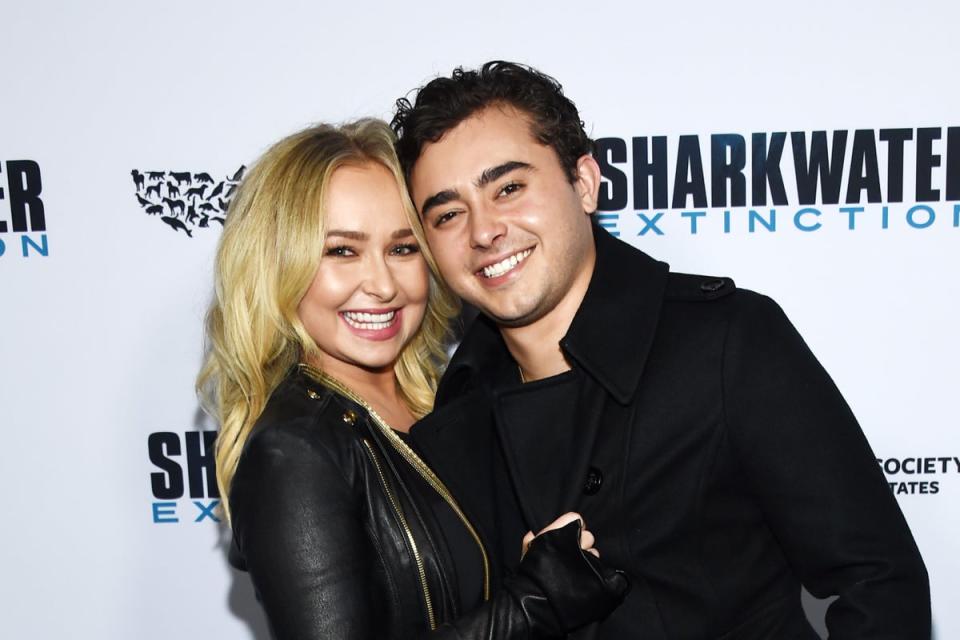Hayden Panettiere and Jansen at a screening of Sharkwater Extinction at the ArcLight Hollywood in 2019 (Amanda Edwards / Getty Images)