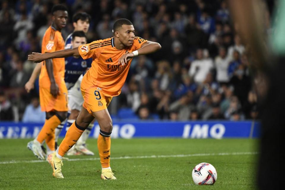 El Real Madrid marcó dos goles de penalti ante la Real Sociedad. (Foto: ANDER GILLENEA/AFP vía Getty Images)