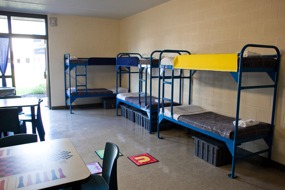 The Karnes County Residential Center in Texas is being used by ICE to detain adults with children who have been apprehended at the southwest border. (Photo: Drew Anthony Smith via Getty Images)
