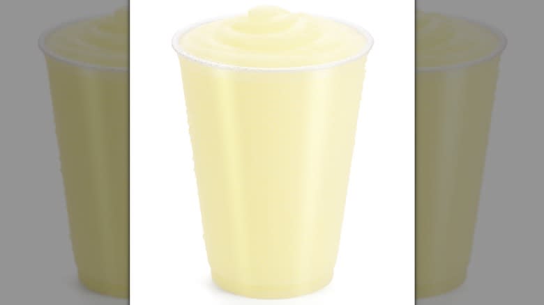 Frozen lemonade cup