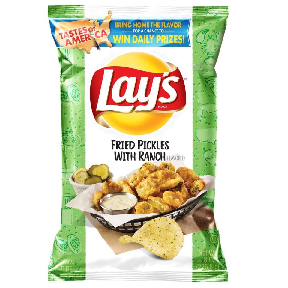 Fried Pickles with Ranch - Lay's