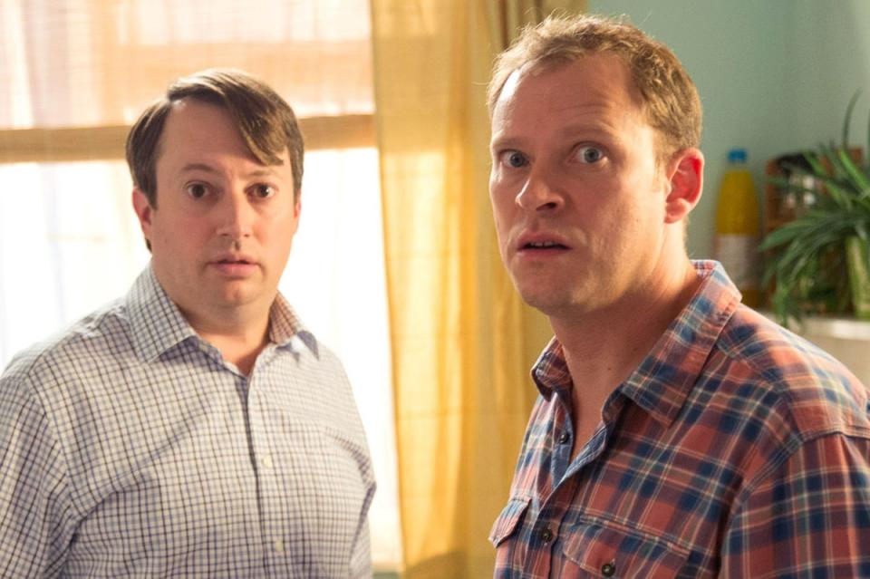 ‘It was our big break’: Robert Webb and David Mitchell in ‘Peep Show’ (Channel 4 Picture Publicity)