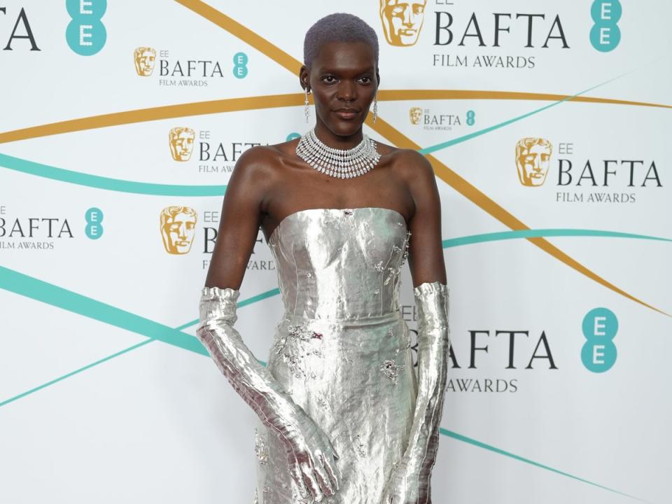 Sheila Antim in Prada (Getty Images)