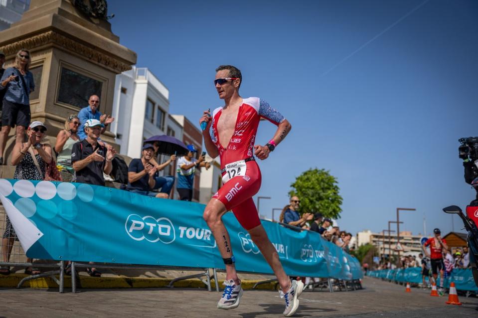 Alistair Brownlee fell short in Ibiza  (Credit: That Cameraman)