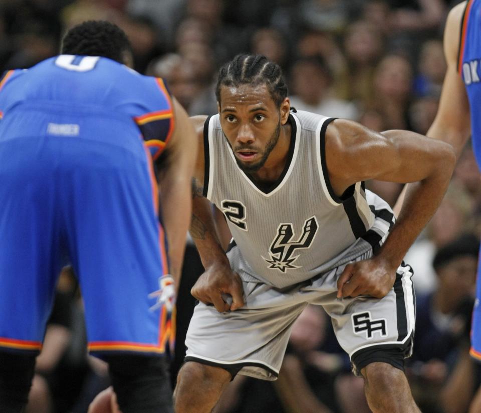 Kawhi Leonard wants what you have, and he&#39;s coming to get it. (Getty Images)