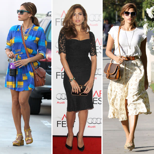 Best dressed celebrities of 2012: Eva Mendes © Rex / WENN