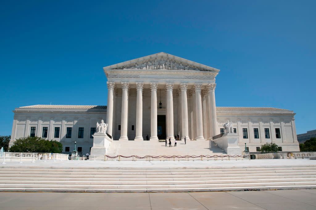 The Supreme Court has sat nine justices since 1869. (AFP via Getty Images)