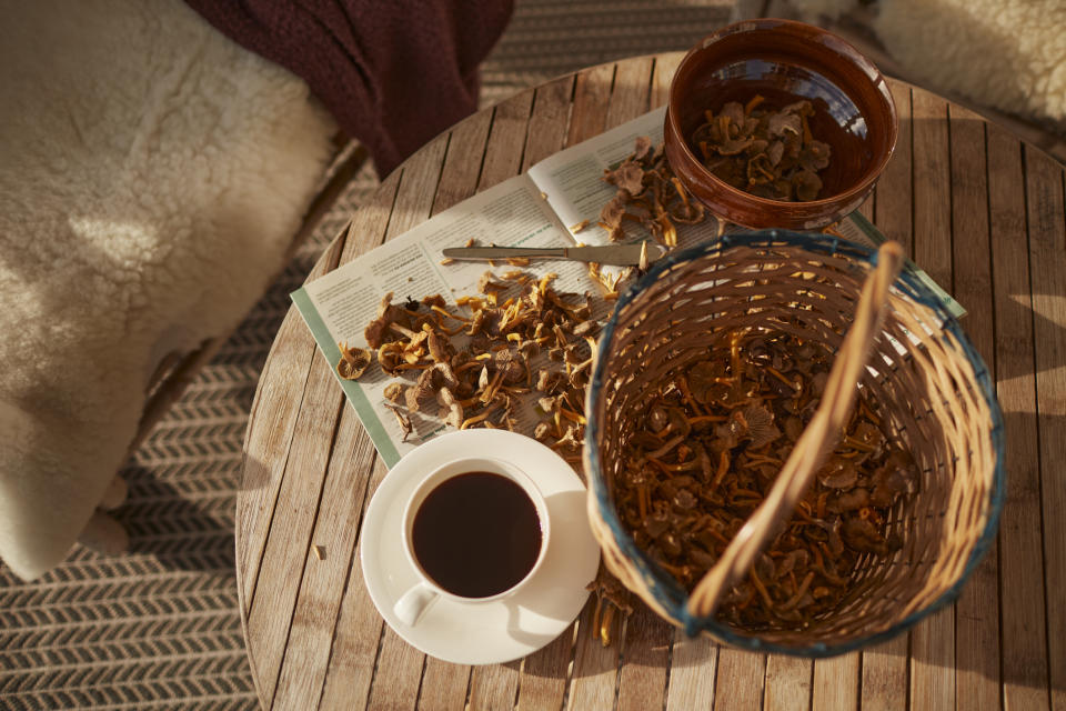 Mushroom coffee. (Getty Images)