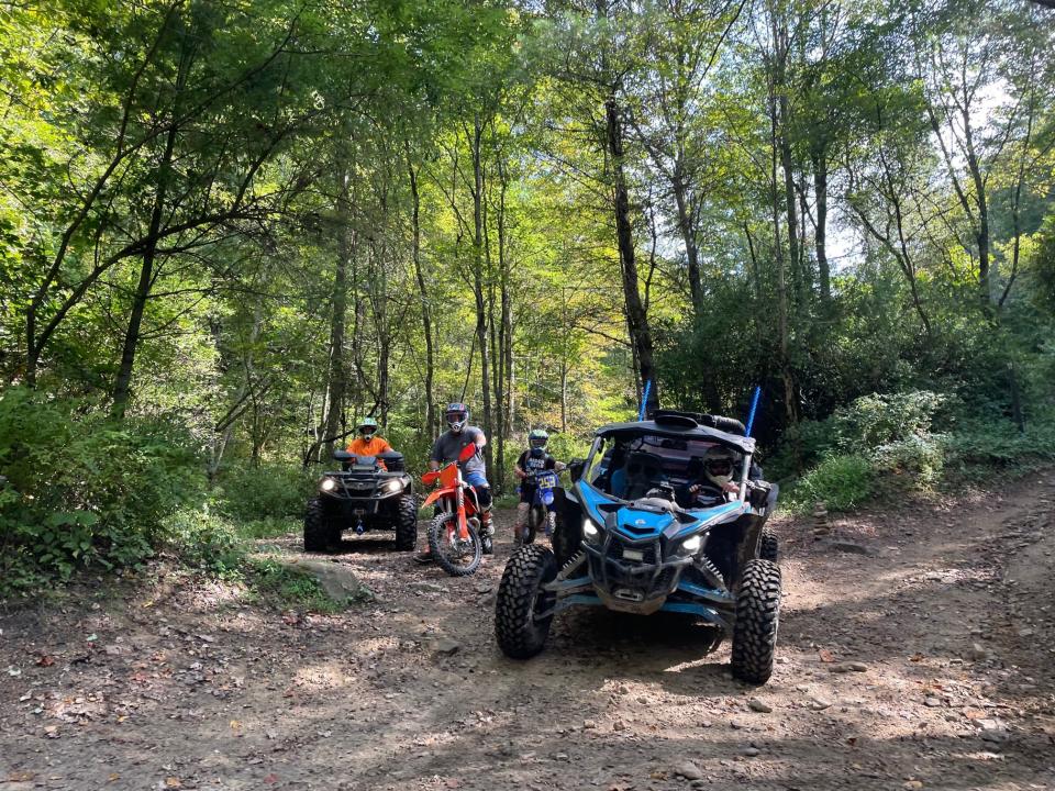 The Hatfield-McCoy ATV trails attract off-road enthusiasts from around the country.