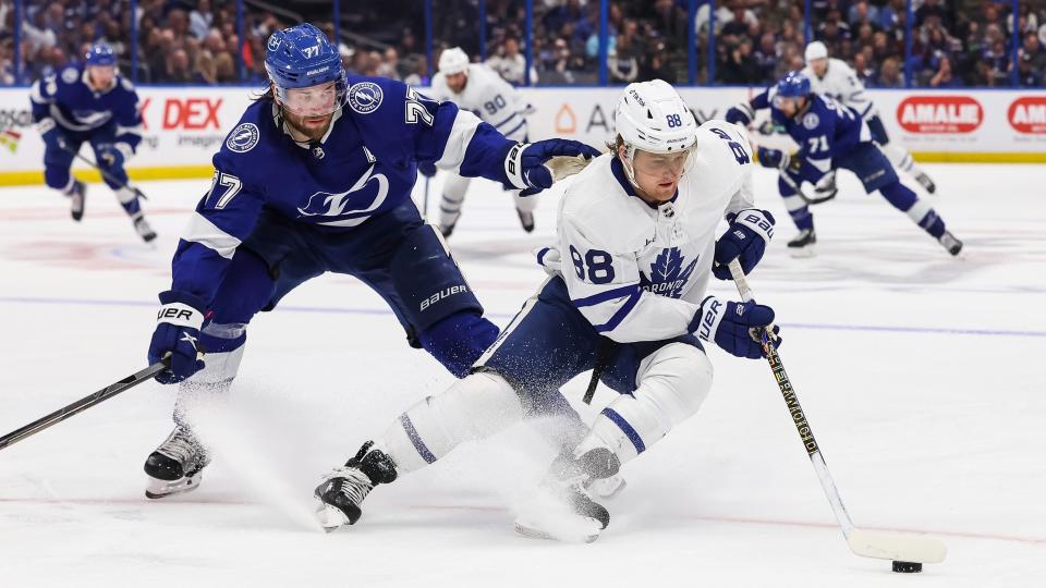 Everything is on the line for the Maple Leafs as they face the Lightning in the first round of the playoffs for the second consecutive year. (Getty Images)