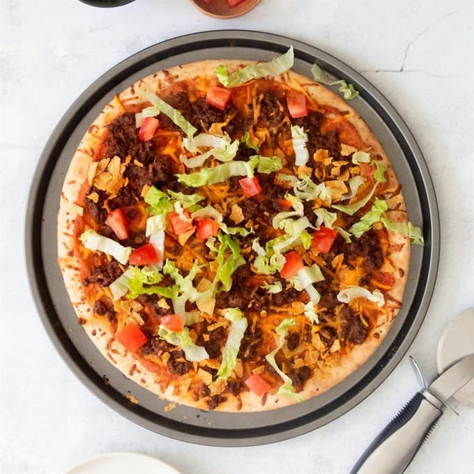 Easy Taco Pizza