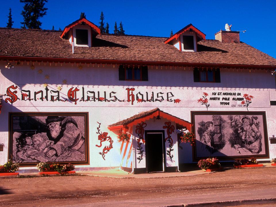 Santa Clause House in North Pole, Alaska.