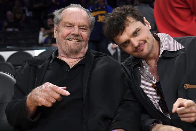 Kevork Djansezian/Getty Jack Nicholson son and Ray Nicholson attend a game between the Los Angeles Lakers and Golden State Warriors on May 12, 2023, in Los Angeles