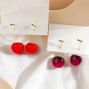 Or a pair of cherry earrings