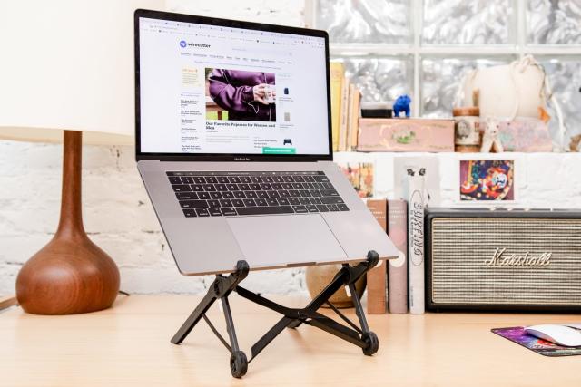 Slant - Angled Laptop Stand for Desk (Foldable)