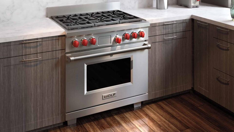 Upgrade to your dream kitchen with a Wolf appliance.