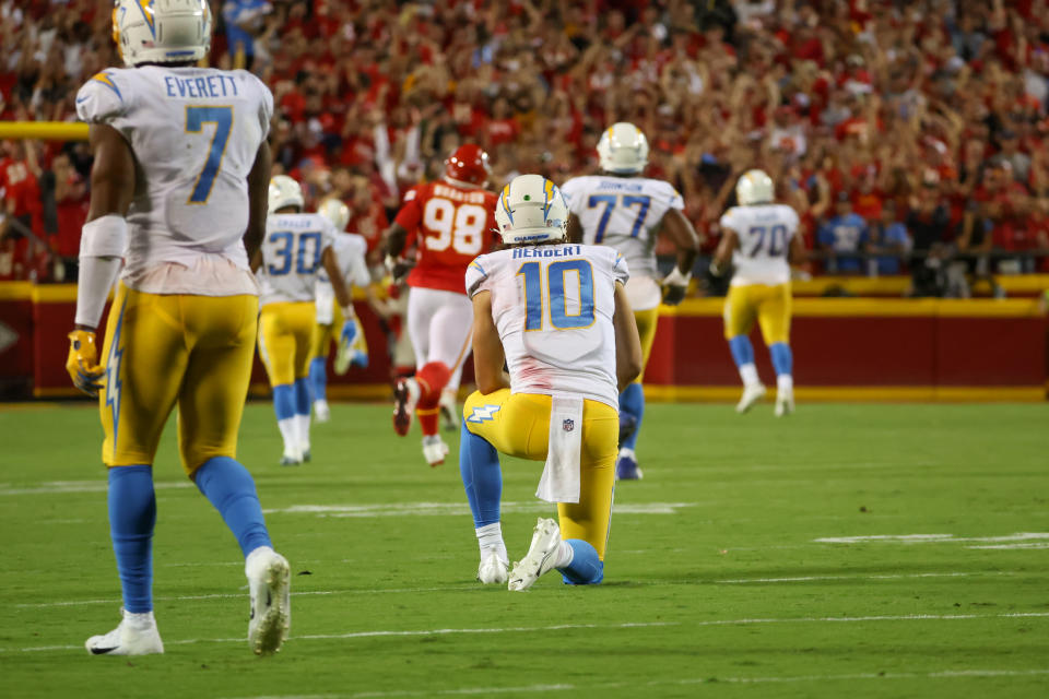 Los Angeles Chargers quarterback Justin Herbert