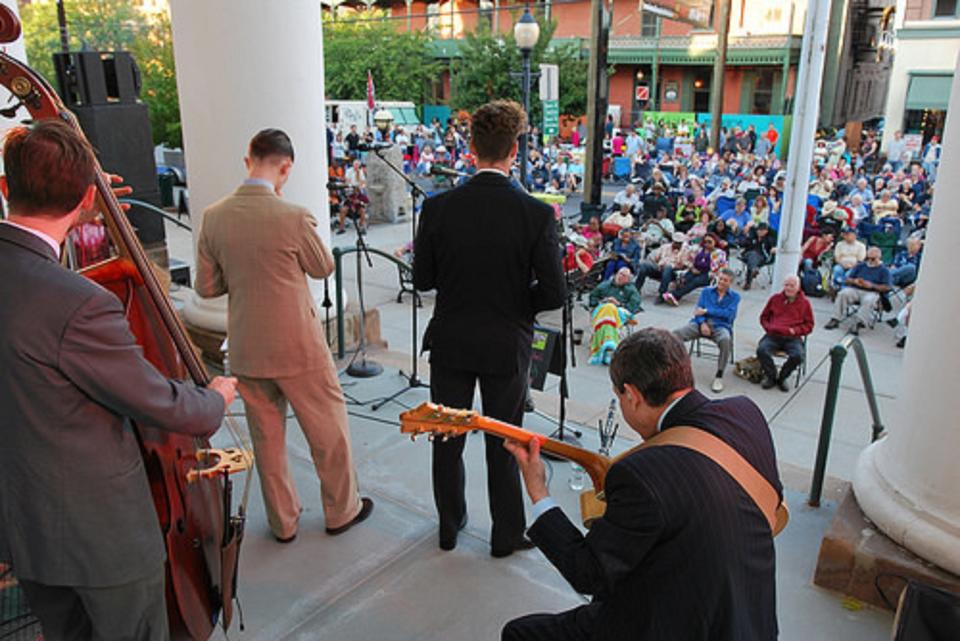 The Central Jersey Jazz Festival in previous years.