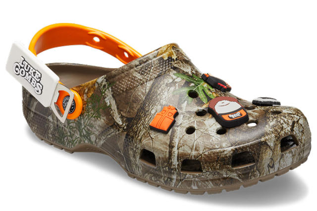 Country Star Luke Combs + Crocs' New Collab Comes in Camo Print With a  Bottle Opener