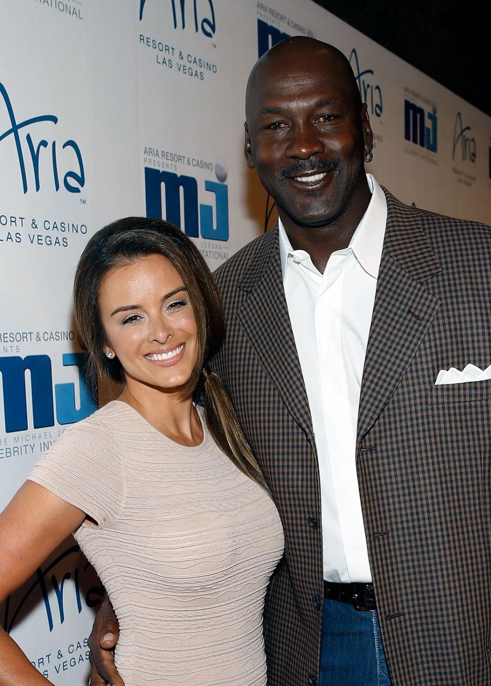 Michael Jordan and Yvette Prieto